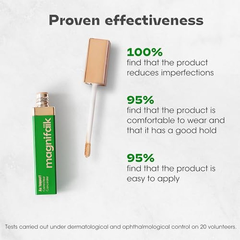 Magnifaik On The Ball! - Concealer with Natural Ingredient - Under Eye Concealer Hides Redness and Imperfections - Vegan Make Up - 30BD - 0.21 oz