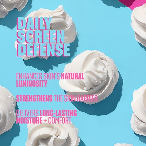 SurFACE Face Moisturizer with Microalgae, Retinol, Squalane ? Hydrating Blue Light Defense Cream ? Screen Sheen ? 1.7 oz
