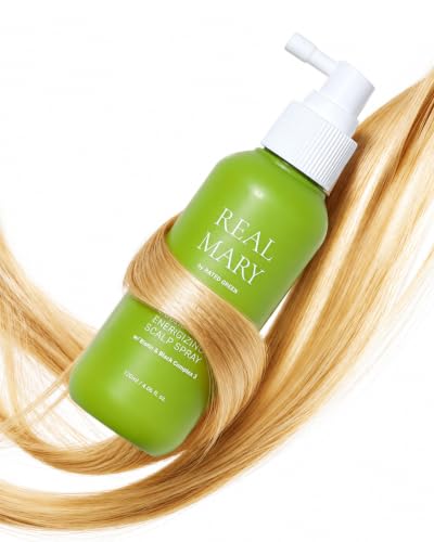 Biotin Hair Growth Spray for Thinning Hair - Scalp Revitalizer with Rosemary & Ginger