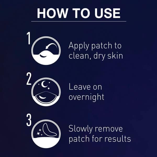 Hydrocolloid Acne Spot Patches - Fragrance-Free Overnight Healing (40 Count, Pack of 2)