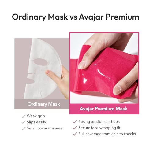 Avajar Perfect V Lifting Mask – 5-Set Hydrogel Jawline Chin Lifting
