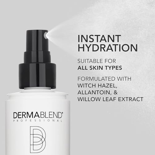 Water-Resistant Makeup Setting Spray 3.4 Fl Oz - Long-Lasting Finish