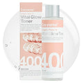 Collagen + Pepta-18 Vital Glow Toner, pH 5.5 Toner, pH Balancing, Absorbing Boost, Calming Skin, Refreshing, Hydrating, Purifying, Korean Skincare, 200ml/6.76 fl.oz