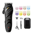 ConairMAN Number Cut, Cord/Cordless Men¡¯s Hair Clippers and Trimmers Set, Includes Barber Comb and Scissors, Cleaning Brush, Oil, Blade Guard and Deluxe Storage Case, At-Home Clipper Kit, Rechargeable