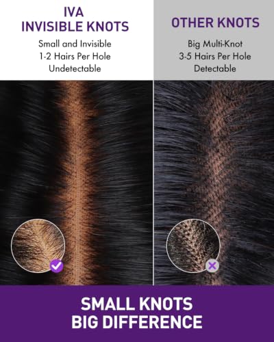 IVA 5x5 HD Lace Closure Body Wave 18 Inch - Black Variation