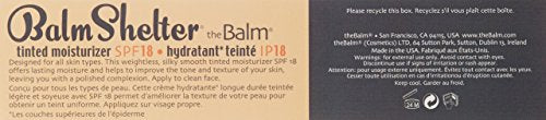 theBalm BalmShelter Dark Tinted Moisturizer SPF 18 - Silky Skin Care for a Polished Look