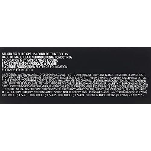 MAC Studio Fix Fluid Spf 15 Nc20, Clear