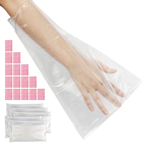 Segbeauty 500 Pack Thick Paraffin Wax Liners for Hands & Feet - Disposable Bag & Sock Covers for Wax Treatment - Includes Small Size, 9x15.2 inches