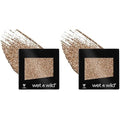 wet n wild Color Icon Glitter Eyeshadow Shimmer Brass (Pack of 2)