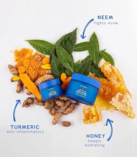 AAVRANI Glow Activating Exfoliator Turmeric Face Mask 1.7oz Brightening