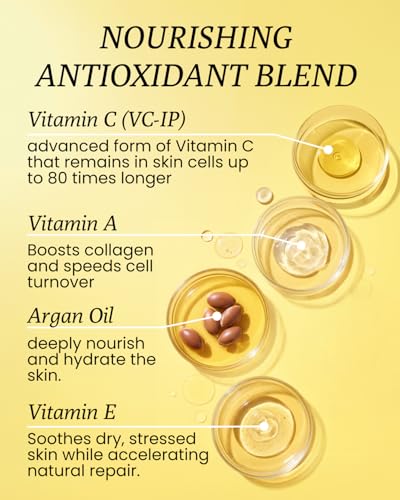 Vitamin C Serum Waterless Face Serum Brightening & Anti-Aging 1 fl oz