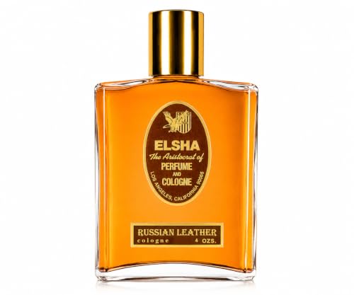 ELSHA Russian Leather Cologne for Men & Women | Woody Spicy Fragrance | 3.4oz
