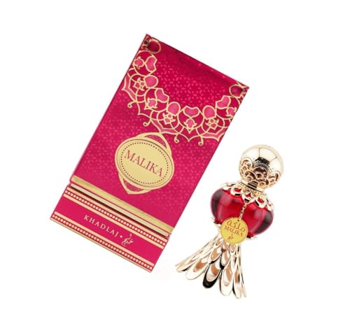 Malika Red Perfume Oil for Women 20ml - Concentrated Fragrance with Fruity & Floral Notes
