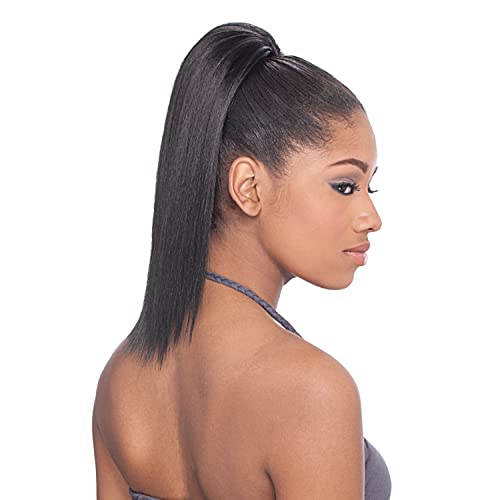 FREETRESS Equal Weave Drawstring Ponytail 12 Inch P1B/30 - Yakky Straight