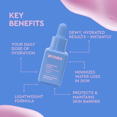 BYOMA Star Power Duo (2-Piece Kit) - Skincare Gift Set with Hydrating Serum 15mL & Moisturizing Gel Cream 15mL - Skin Barrier Repair Face Serum & Moisturizer (Pack of 2)