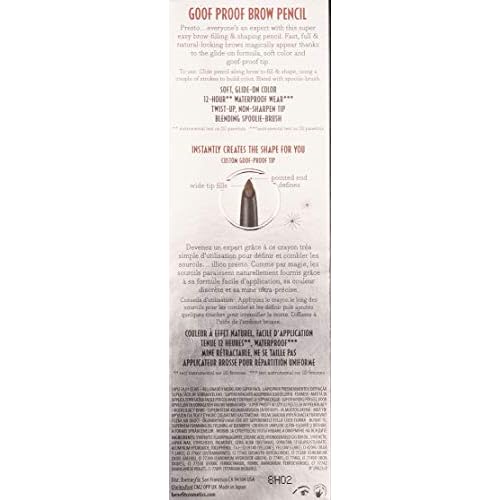 Benefit Goof Proof Brow Pencil No.2 Light 0.01 Ounce, Medium, 1 Count (Pack of 2)