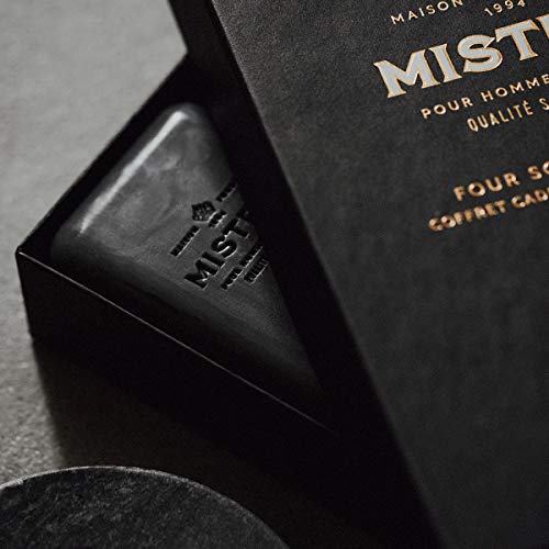 Men's Luxury Triple-Milled Bar Soap Gift Set - 4 Scents, 8.8 oz Each