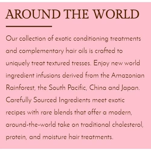 Camille Rose Oud Rich Infusion Moisture Treatment, for Dry Lifeless Tangled Hair, Detangles and Hydrates Scalp & Hair, 8 fl oz