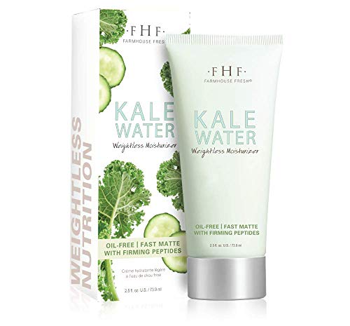 FarmHouse Fresh Kale Water Weightless Moisturizer - 2.5 Fl Oz, Hydrating Facial Cream