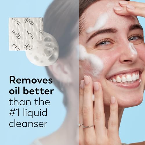 Olay Retinol Face Moisturizer, 24 MAX Anti-Aging Night Cream for Women, Fragrance-Free, Anti-Wrinkle Skin Care (1.7 oz) & Trial Size Retinol Cleansing Melts, Water-Activated Face Wash (12 ct)