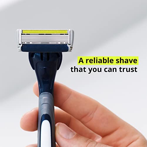 DORCO Pace 6 Plus Disposable Razor Pack with Trimmer – 9 Blades for Men