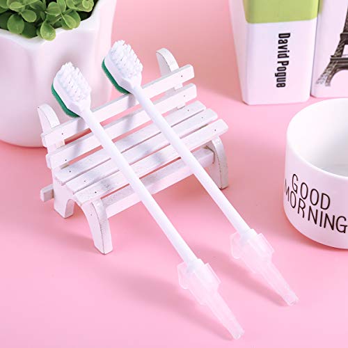 20-Pack Disposable Suction Swab Toothbrush for Elderly & Care Homes