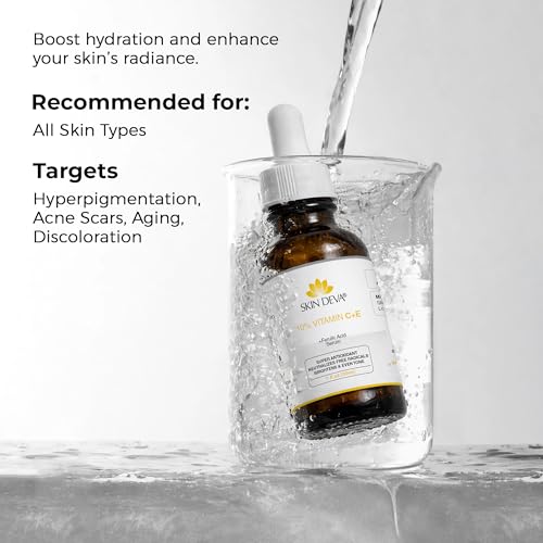 Skin Deva 10% Vitamin C Serum with Vitamin E & Ferulic Acid - 1 Fl Oz