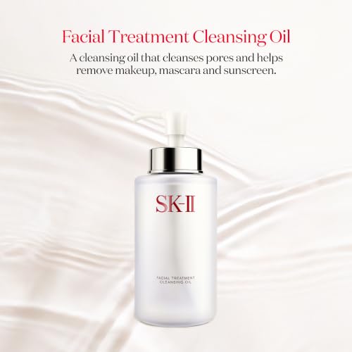 Facial Cleansing Oil for Makeup Removal & Skin Texture Improvement - 8.4 oz