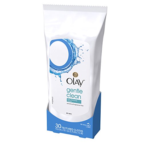 Olay Wet Cleansing Towelette, 30 Count (Pack of 3)