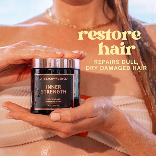 Deep Conditioning Hair Mask for Repair & Frizz Control - 8 Oz