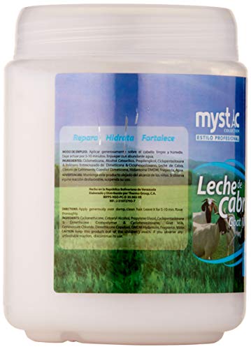 Goat Milk Hair Treatment Mask for Dry Damaged Hair - Deep Conditioning & Growth