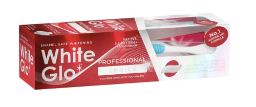 White Glo Extra Strength Whitening Toothpaste 100ml (6-Pack) – Professional Choice