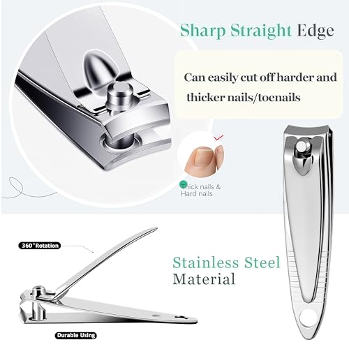 200-Pack Fingernail Clippers Nail Clippers in Bulk for Women Man Portable Sturdy Stainless Steel Small Nail Cutter Bulk Toenail Clippers Multipack for Travel Homeless Care Package Supplies