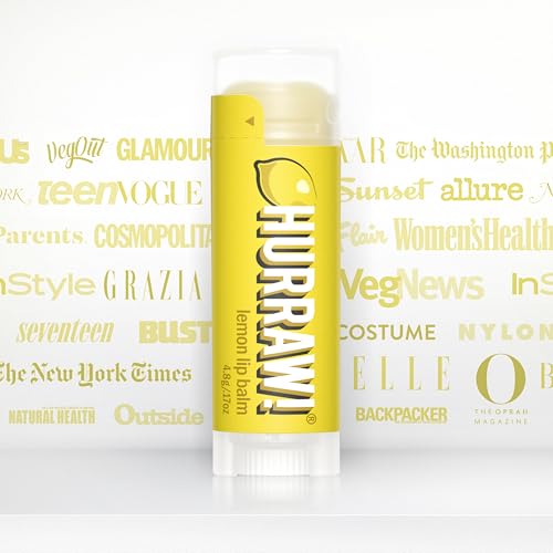 Hurraw! Lip Balm Bundle - 6 Organic Vegan Tinted & Tinted Lip Balms - Staff Favorites