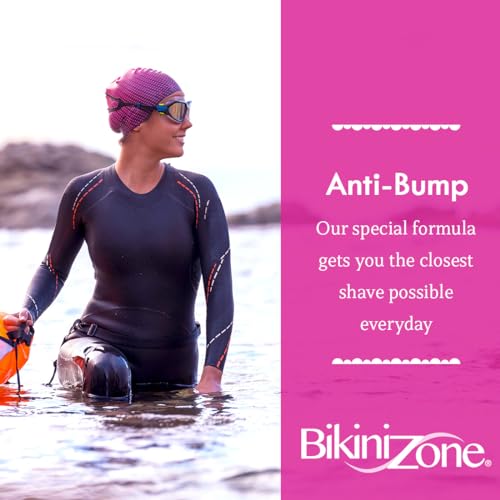 Bikini Zone Anti-Bump Shave Gel for Sensitive Areas - 5 Fl Oz Pack of 6