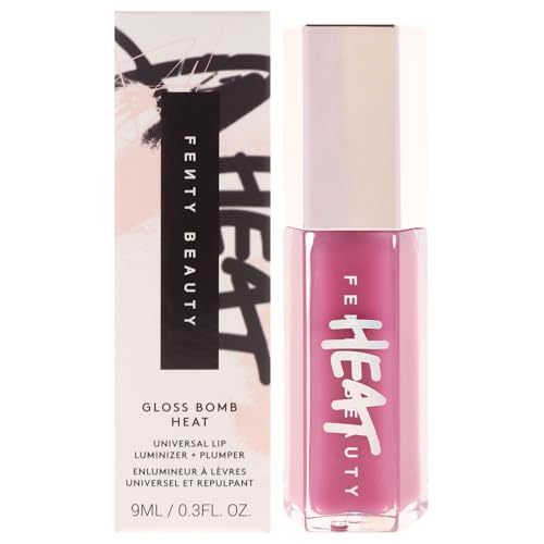 Fenty Gloss Bomb Heat Lip Gloss with Plumper - Lavender Savage 0.3 oz