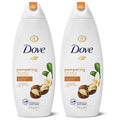 Dove Pampering Shea Butter & Warm Vanilla Body Wash Pack of 2 - 22 oz