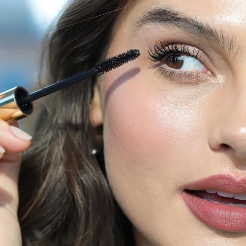 Black Mascara Jet Black 0.35 oz - Lengthening, Smudge-Proof Lash Volumizing