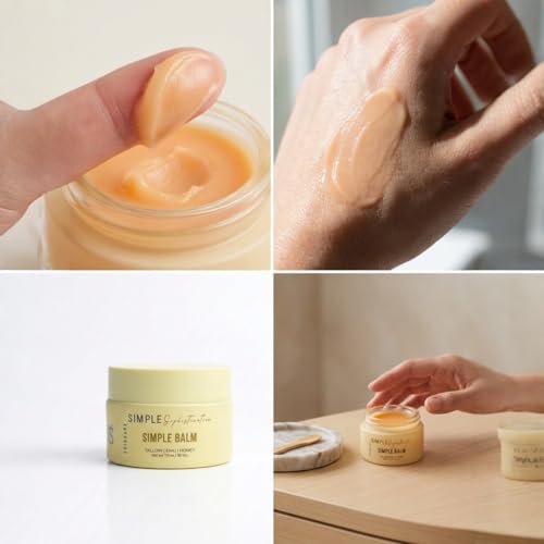 Natural Face & Body Moisturizer with Tallow, Emu Oil & Manuka Honey – Chamomile & Red Fruit Variant