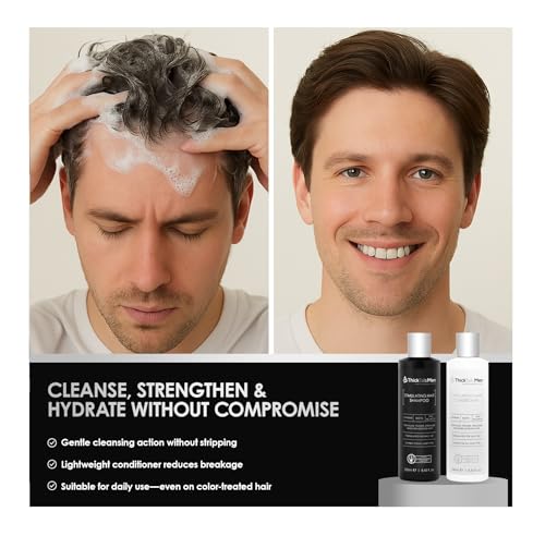 Men's Hair Growth Shampoo & Conditioner Set - Thinning Hair Care