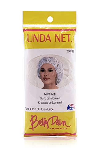 Betty Dain XL Unda Net Sleep Cap Hairnet - Assorted Pack of 24