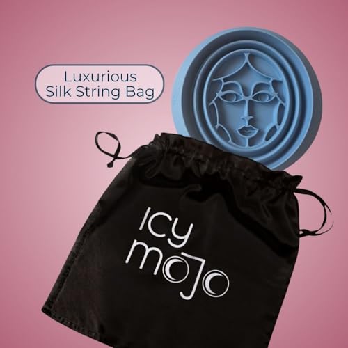 Facial Cold Plunge Baby Ice - Collapsible Silicone Face Ice Bowl with Built-In Ice Tray for Skin Tightening & Acne Relief