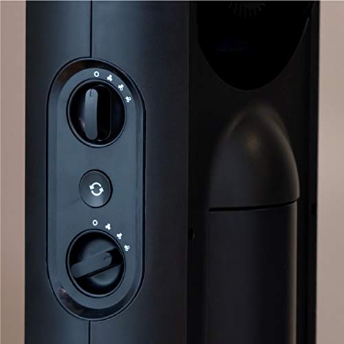 Honeywell TurboForce Tower Fan 2-in-1 Black, HYF500 - Quiet, Powerful Cooling