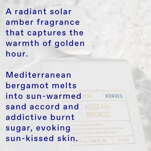 Aegean Bronze Eau de Parfum - Women's Summer Fragrance, 0.34 Fl Oz