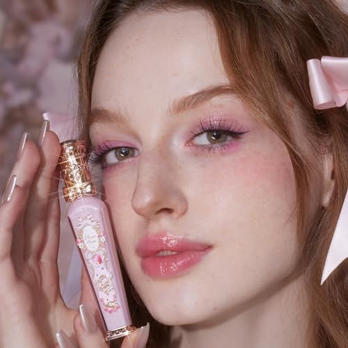 Flower Knows Violet Strawberry Rococo Glowy Lip Gloss G01 Little Angel Matte Lipstick C05