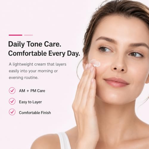 Arbutin 7% + Tranexamic Acid 4% Face Cream - Hydrating Skin Tone & Dark Spot Corrector - Pack of 2, 1.76 Ounce