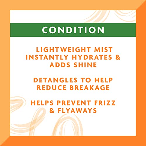 Unscented Cantu Leave-In Conditioning Mist with Shea Butter - 8 Fl Oz, Pack of 4