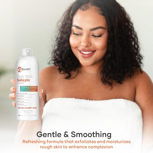 Unscented Salicylic Acid Exfoliating Body Wash - 16 fl oz