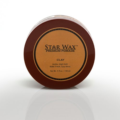 Premium Clay Pomade for Hair Styling - Strong Hold, Matte Finish, 5 fl oz
