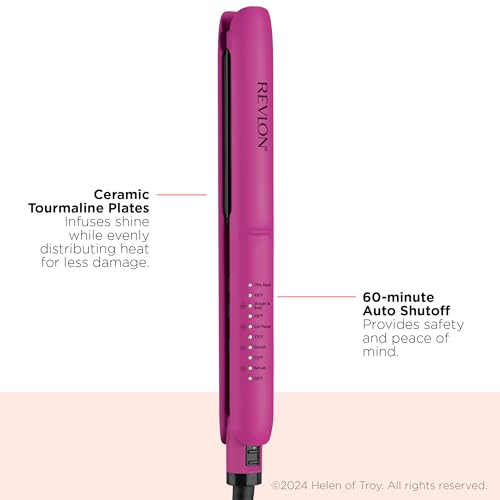 REVLON Ceramic Tourmaline 1" Flat Iron